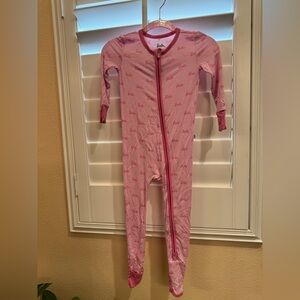 SOLD OUT Posh Peanut Barbie Light Pink Kids Footie Pajama